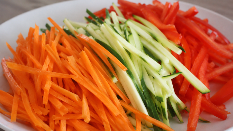 Comment réaliser une julienne de légumes ?