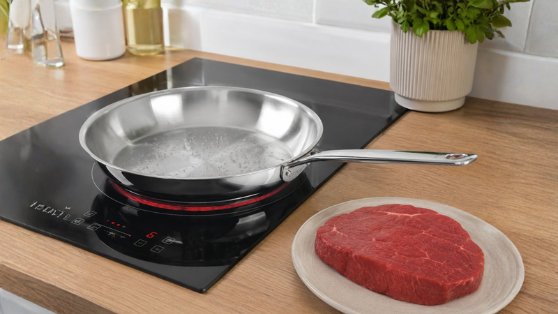 Comment savoir si ma poêle Cristel est bien chaude ? La méthode simple du Chef !