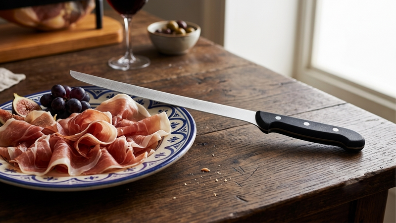 Comment utiliser un couteau à jambon ?
