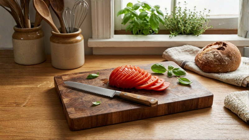 Comment utiliser un couteau à tomate ?