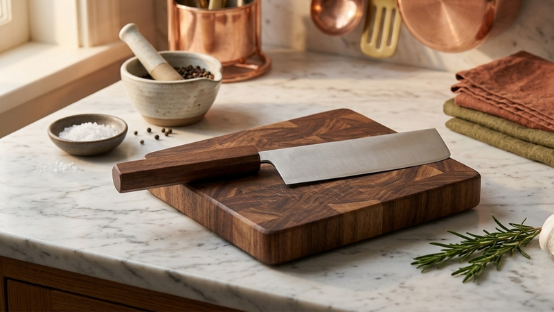 Comment utiliser un couteau nakiri ?
