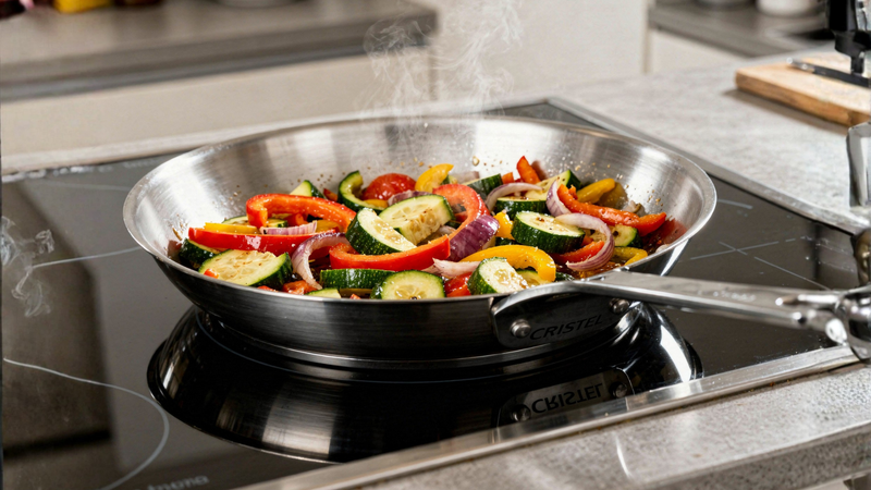 Cuisson des légumes : maîtrisez votre poêle inox Cristel comme un chef
