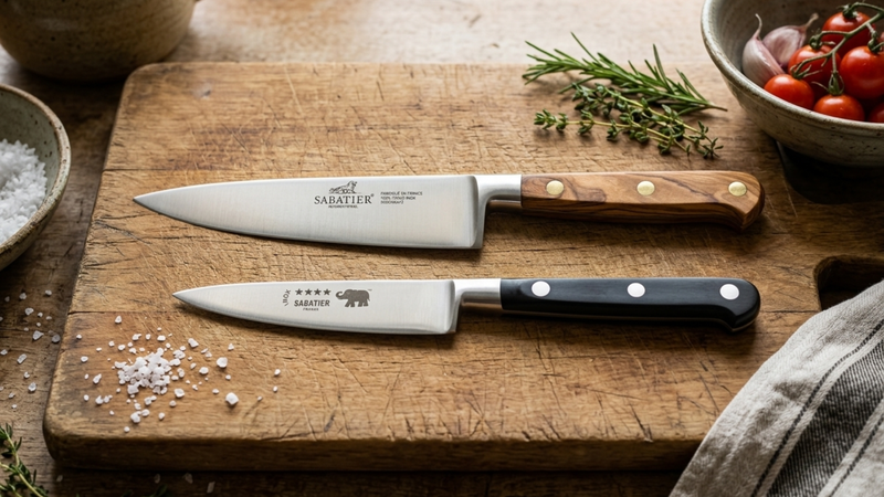 Sabatier : histoire, différences et marques vendues chez Couteauxduchef
