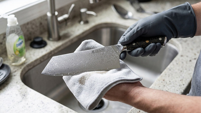 Comment nettoyer et entretenir un couteau de cuisine